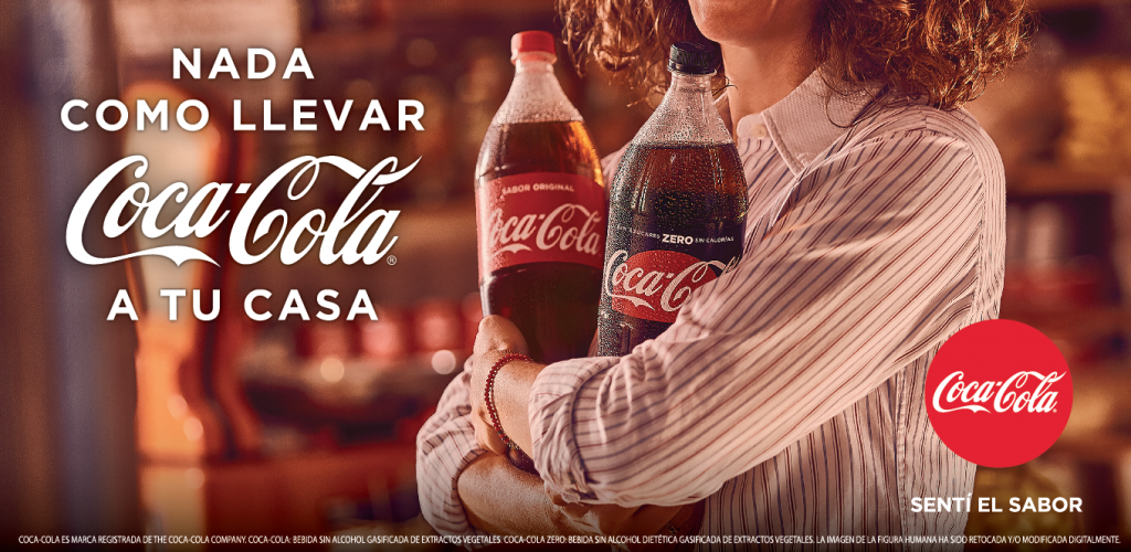 Nada como llevar Coca-Cola a tu casa 1