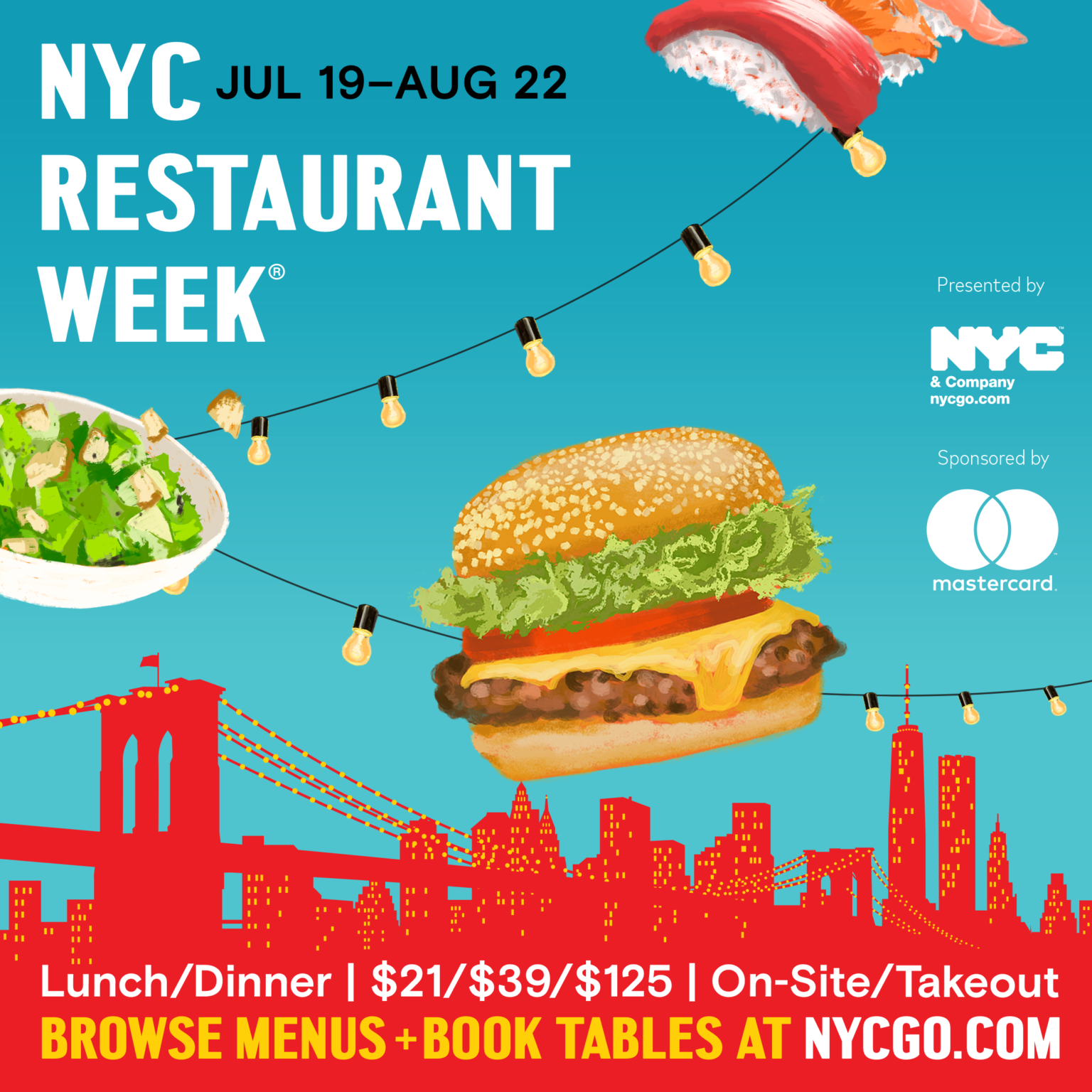 Comienza una nueva edición de NYC Restaurant Week® para disfrutar del